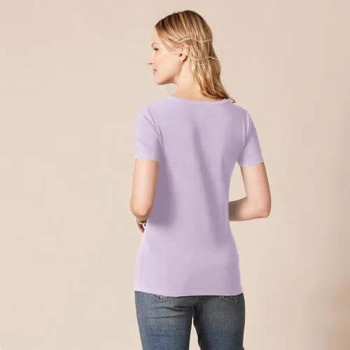 Vista 325 de Amazon Essentials Women's Regular-Fit Short-Sleeve Crewneck T-Shirt