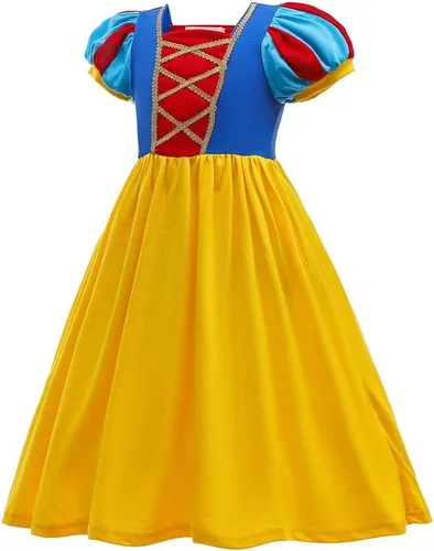 Vista 2 de Disfraz de princesa de Halloween, carnaval, cosplay, vestido de algodón para Navidad, cumpleaños, fiesta de noche, desfile