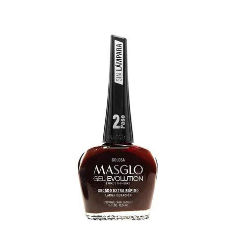 Vista 13 de MASGLO GEL EVOLUTION - Esmalte de uñas efecto gel, no requiere lámpara UV/Led, duración hasta 12 días, 1 pieza de color Gel sin necesidad de lampara
