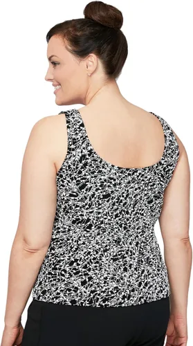 Vista 4 de Alex Evenings Conjunto de top y chaqueta para mujer