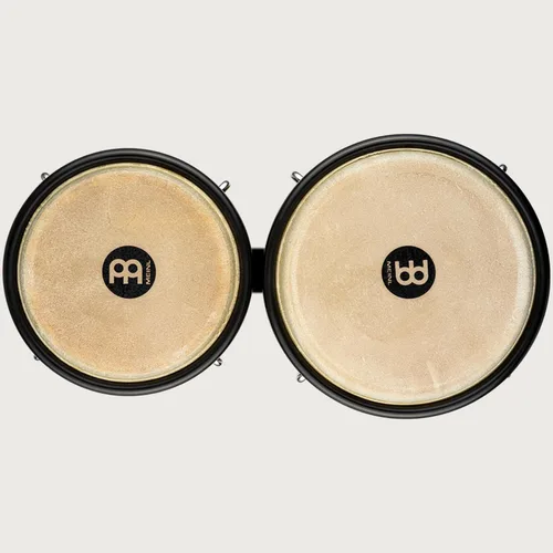 Vista 11 de Meinl Percussion HB100SNT-M bongós de madera natural de 6 3/4 y 8 pulgadas, Vintage Sunburst Bongos profesionales de madera duradera para adultos