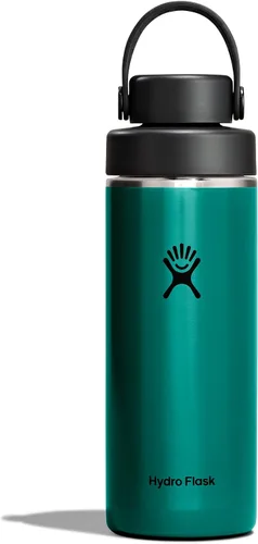 Vista 9 de Hydro Flask Tapa de pico flexible ancha y ligera - Botella de agua aislada de acero inoxidable de 24 onzas, azul zafiro Sapphire Blue