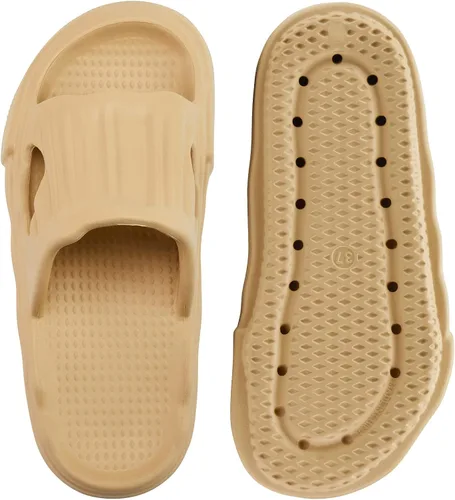 Vista 6 de welltree Sandalias de nube para mujeres y hombres, sandalias deportivas con suela original, zapatos de ducha, sandalias de recuperación