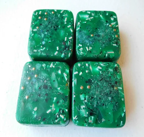 Vista 8 de Mini Cube Tower Busters 1 Generador de Orgón Verde Esmeralda Acumulador de Energía HERRAMIENTA PERFECTA DE REGALO!!!!