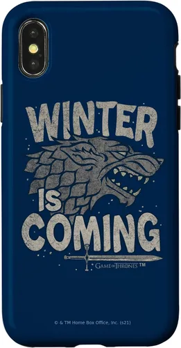 Vista 5 de Game of Thrones Carcasa para iPhone 17 de Winter is Coming