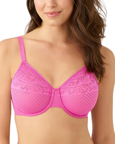 Vista 18 de Wacoal Brasier Reductor de Efectos Visuales Sin Forro con Aros de Cobertura Completa para Mujer, 857210 Negro