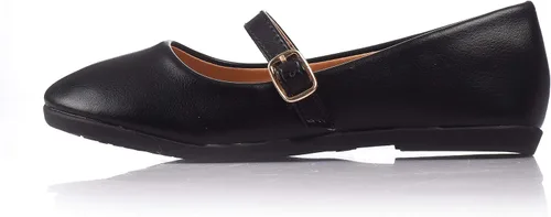 Vista 3 de Nova Utopia - Zapatos planos Mary Jane para niñas pequeñas, para ballet