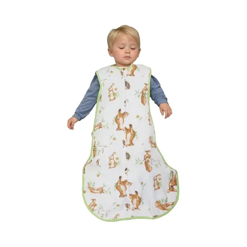 Vista 20 de Saco de dormir transpirable para niños pequeños de 18 a 36 meses, saco de dormir de muselina de algodón de 0.5 TOG, manta ponible ligera para bebés