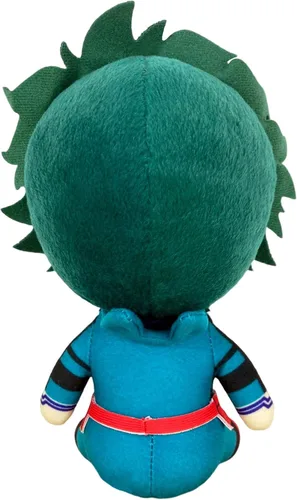 Vista 2 de Great Eastern Entertainment My Hero Academia - Disfraz de héroe Deku 2nd Ver Sentado Peluche 7