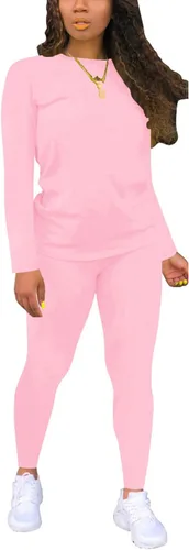 Vista 16 de Nimsruc Conjuntos de dos piezas para mujer casual 6536 Negro
