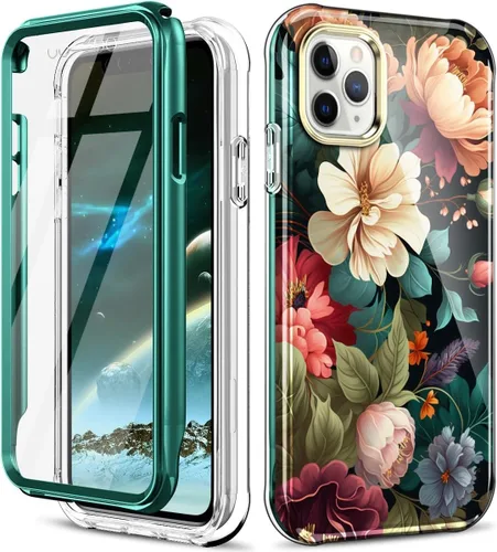 Vista 59 de Bonita funda de mármol para iPhone 11 Pro Max de 6.5 pulgadas, fabricada con protector de pantalla, ligera y elegante, cuerpo completo, a prueba