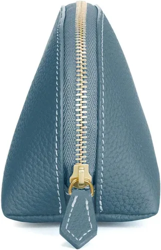 Vista 3 de BONAVENTURA Mini bolsa cosmética BPOT1, Azul Cian