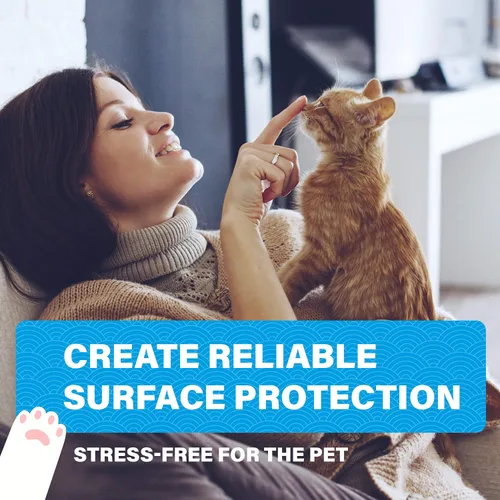 Vista 5 de Protector de muebles antiarañazos para gatos, protector de arañazos de sofá contra gatos, protección de muebles contra arañazos de gatos (10XL)