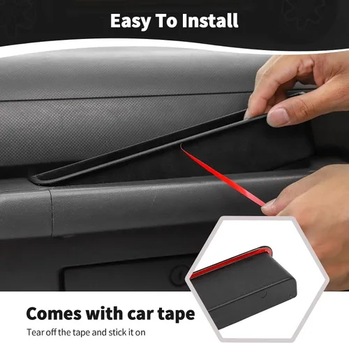Vista 5 de RT-TCZ Para Wrangler JK Grab Tray Pasajero Manija Caja de Almacenamiento Organizador para Jeep Wrangler JK JKU 2007-2010 Negro