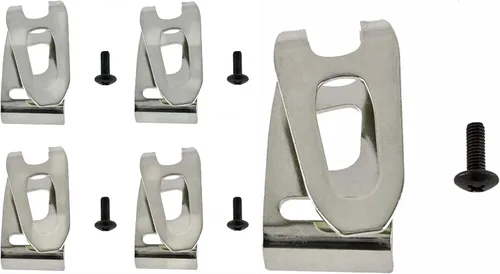 Vista 6 de BLOLACDZ Paquete de 5 pinzas y tornillos para cinturón 346449-3 251314-2