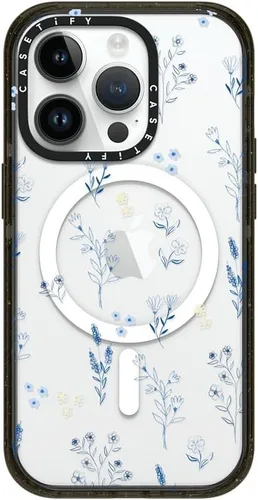 Vista 84 de CASETiFY Impact - Funda para iPhone 13 [protección contra caídas de 6.6 pies/compatible con Magsafe] Black Kingsnake, color negro transparente
