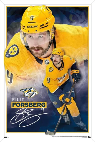 Vista 14 de Trends International NHL Nashville Predators - Póster de pared de Filip Forsberg 23
