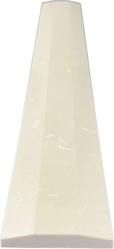 Vista 3 de Umbral de mármol doble Hollywood para transición de piso (beige, 4 x 36 pulgadas)