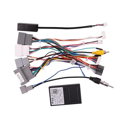 Vista 8 de Conector de arnés de cableado de radio de automóvil para Honda Civic 2006-2011, CRV 2007-2011, Pilot 2009-2011 - Cable de alimentación de radio