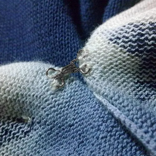 Vista 7 de 120 pares de ganchos de costura y cierre de ojos para sujetador, ropa, pantalones, falda, chaqueta de costura, abrigo de piel, traje de baño