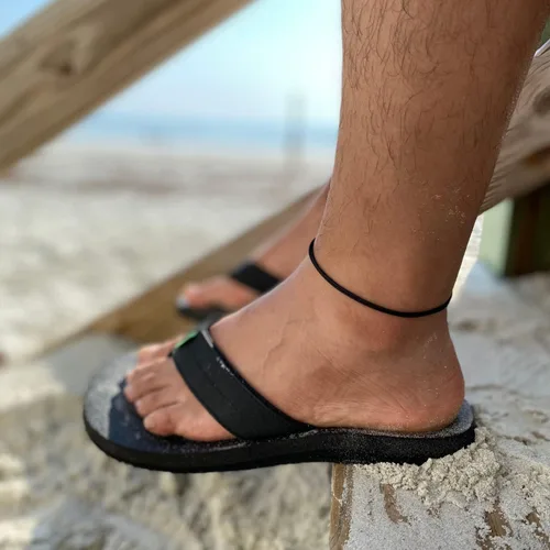 Vista 33 de Tobillera de cordón para hombres, mujeres, adolescentes y adultos, unisex, pulsera de tobillo para surfistas, playa, tobilleras, impermeables