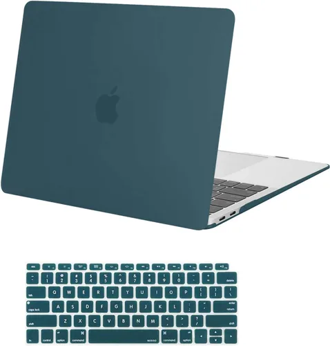 Vista 31 de MOSISO - Compatible con funda para MacBook Air de 13 pulgadas, versión 2022, 2021, 2020, 2019, 2018, A2337 M1 A2179 A1932, Touch ID, carcasa rígida