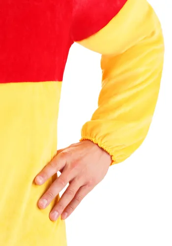 Vista 7 de Disfraz para adulto de Winnie the Pooh Deluxe Multicolor