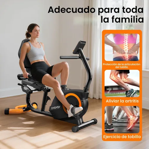 Vista 8 de Recumbent Exercise Bike for Home, Recumbent Stationary Bikes for Seniors