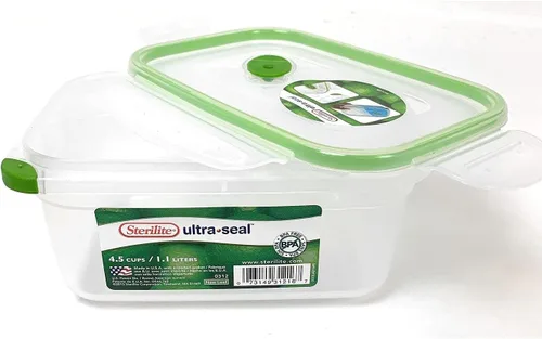 Vista 2 de Sterilite 03121606 4.5 tazas Rectángulo Ultra-Seal Container