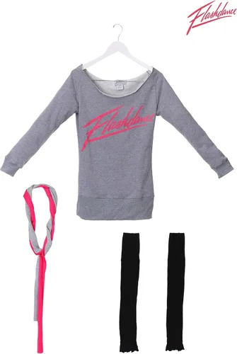 Vista 6 de Disfraz de mujer de Flashdance para adultos, talla grande, de Alex Owens