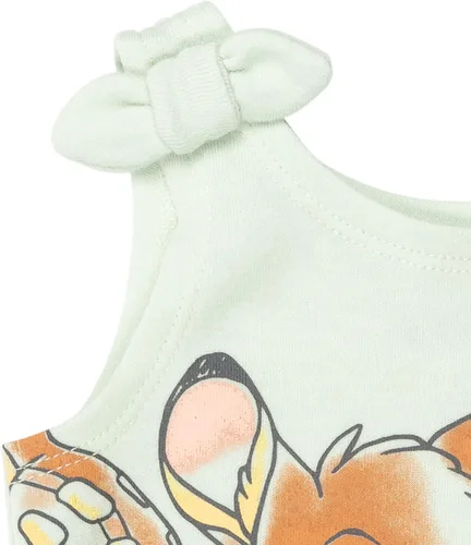 Vista 3 de Disney Classics Dumbo Bambi Marie Patch - Mameluco y diadema para bebés recién nacidos a niños pequeños