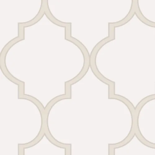Vista 4 de Papel para empapelar diseño marroquí - Pelar y pegar - por Simple Shapes, Beige