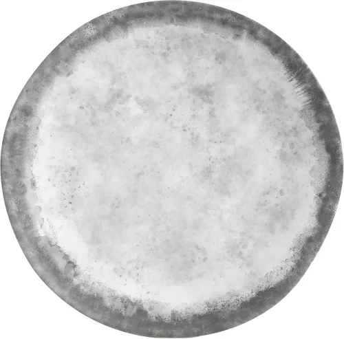 Vista 6 de [Usado] Gibson Home Granite Organic Round Melamina Juego de vajilla para cuatro personas (16 unidades), mármol