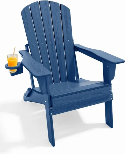Vista 51 de HDPE Silla Adirondack plegable, Aruba