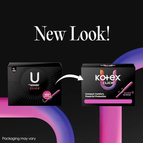 Vista 2 de Tampones compactos U de Kotex Click