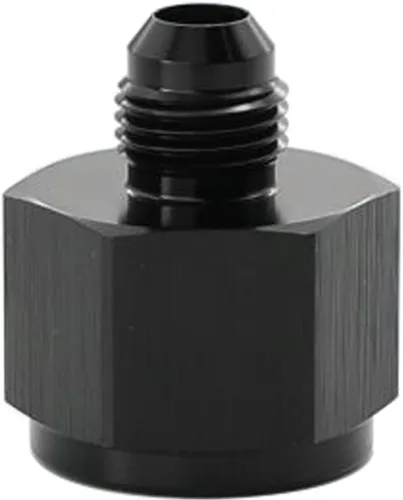 Vista 18 de 1/8 NPT hembra a -3 AN AN3 macho Flare Thread Expander adaptador Expander Accesorios de manguera Aluminio Negro