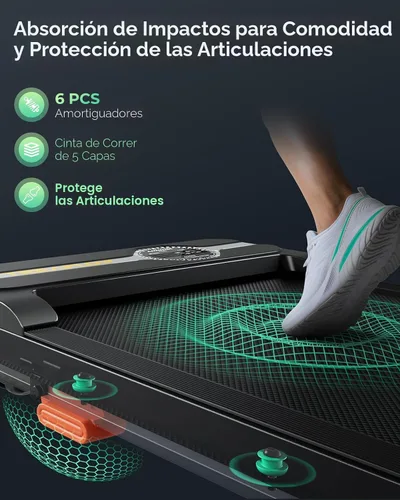 Vista 5 de TREAFLOW Almohadilla para caminar con 8% de inclinación para oficina