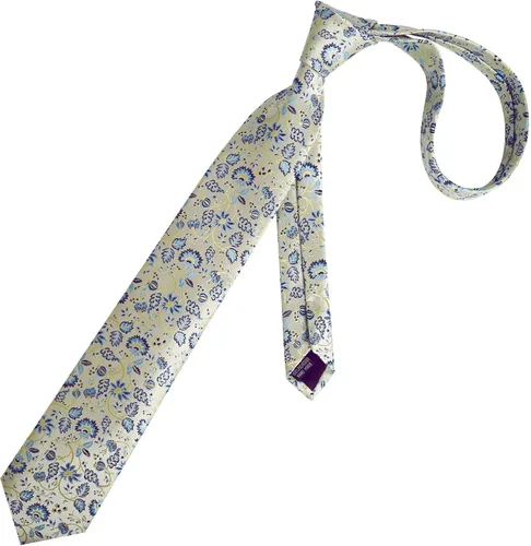 Vista 45 de Alizeal Mens 3.15inches Leaf Flower Pattern Tie with Floral Pocket Square Set