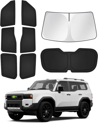 Vista 142 de Canvcle Parasol para parabrisas para Tesla modelo Y/3 2017-2025 2026 (compatible con modelos 2025 Y Juniper/2024 Modelo 3 Highland), parasol grueso