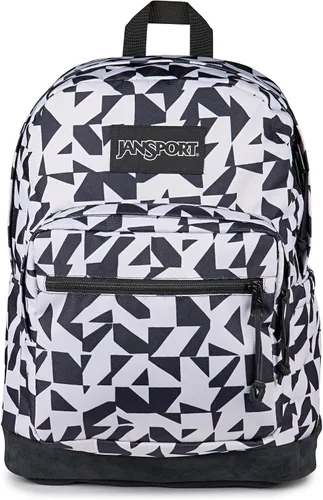 Vista 17 de JanSport Mochila Big Plans, Afflicted Black/Charcoal/Dk Grey, Grandes Planes