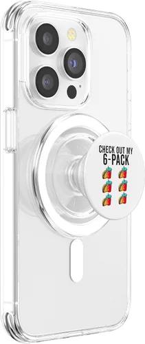 Vista 3 de Tacos & Agua Fresca Fun Mexican Food Lover Comida Mexicana PopSockets MagSafe PopGrip for iPhone
