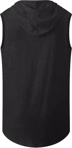 Vista 3 de Aiyino Sudadera deportiva de manga corta y larga para hombre, tallas S-5X, sudadera deportiva de hip hop