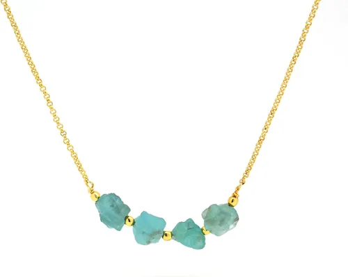 Vista 7 de Gempires Natural Raw Bar Crystals Pendant Necklace Handmade Jewelry 22 inch Adjustable Chain