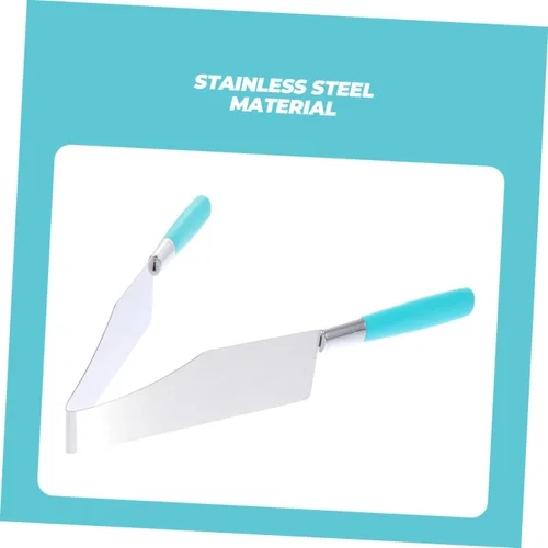 Vista 6 de Abaodam 2 unids Cake Cut Bbq Tools Gummy Pizza Platos de pastel de plástico Servidor de pastel Servidor Divisor de Pastel Cortador de Pastel