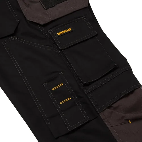 Vista 8 de CAT H2O Defender - Pantalones de trabajo resistentes al agua para hombre con rodillas reforzadas, bolsillo tipo cargo con fuelle y bolsas