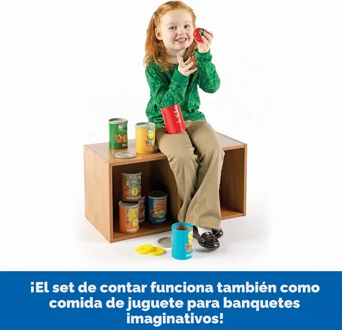 Vista 4 de Learning Resources Latas para contar del uno al diez