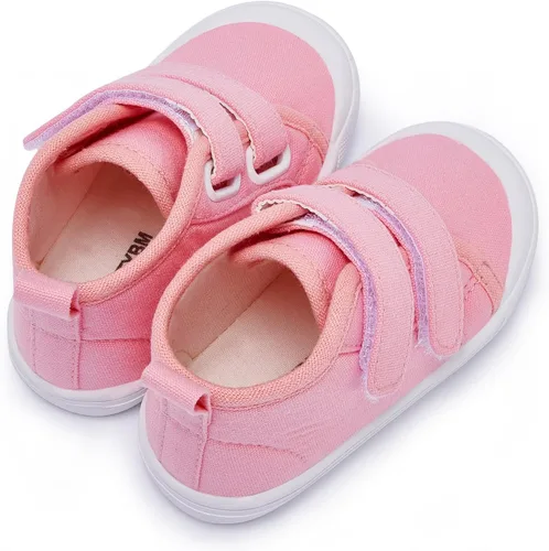 Vista 5 de BMCiTYBM Zapatos de lona para niños y niñas pequeños