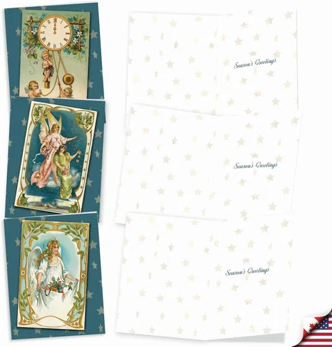 Vista 2 de The Best Card Company Mini-XS-G-3 Tarjetas de Navidad