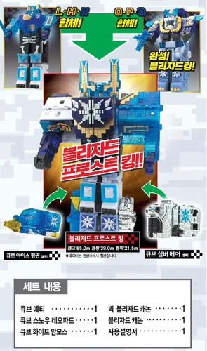 Vista 4 de Zyuohger Animal Force DX Blizzard King G P O Clear Ver.