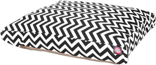 Vista 28 de Majestic Pet Chevron - Cama rectangular lavable para perros, antideslizante, cómoda cama para mascotas, cama de jaula con funda extraíble lavable